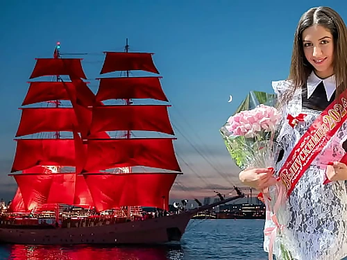 I invited my classmate to glance at our college pics - And she offered Ass-fuck sex!