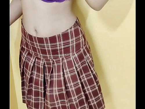 School Girl went to Meet Beau