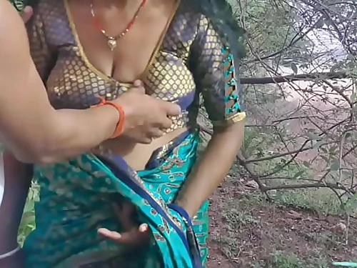 Desi Super-fucking-hot santhali bhabhi outdoor pummeling i