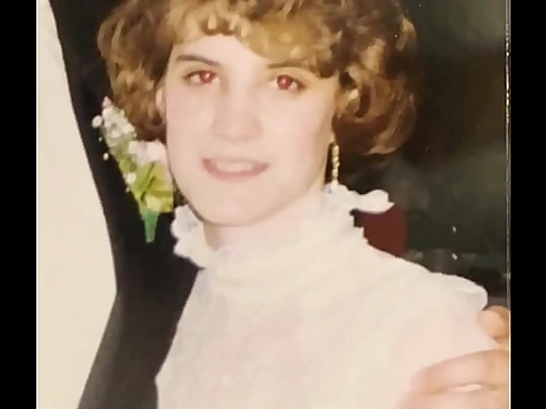 Senior retro movie of Skinny Becky when she was young