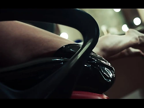 Domme In Footwear Predominates Platinum-blonde Girl And Slurps Her Up VORE TRAILER