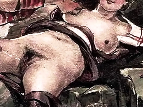 antique erotic drawings