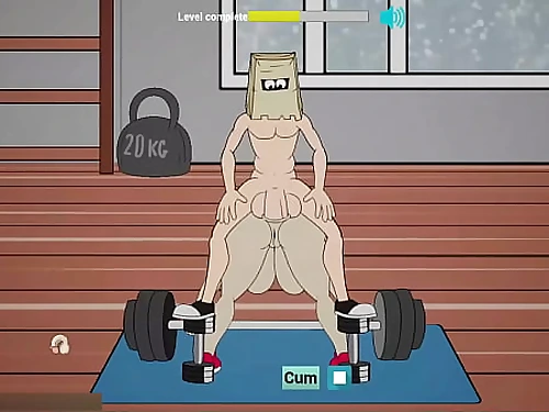 Fuckerman - Bizarre Gym Public Ass fucking Smash