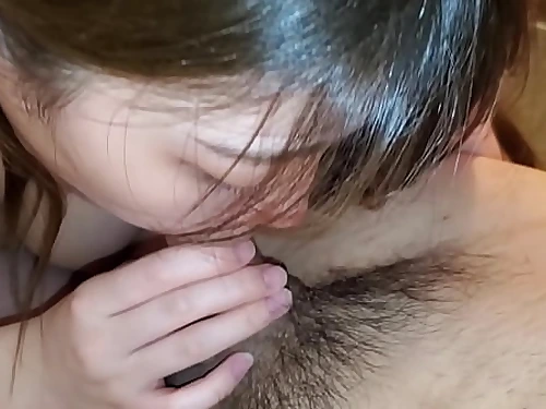 A busty nymph schoolgirl who is nosey about me ... I promised, but I couldn't stand it and made vaginal jizz shot! !!