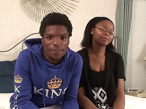 First-timer ebony chick gets fucked rigid by her bf