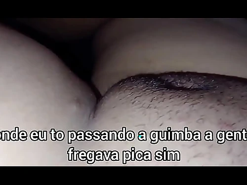 Amor ele gozou na minha buceta, vem limpar agora