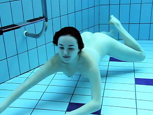 Lada Poleshuk underwater show big boobies brief hair